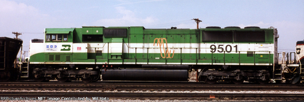 BN SD60MAC 9501